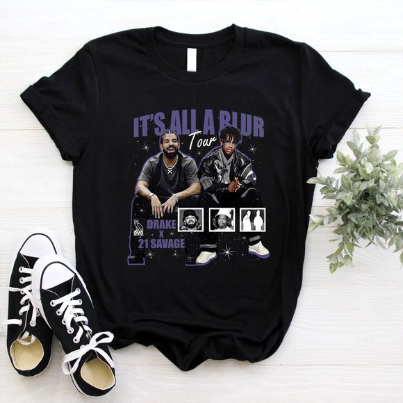 Drake It's All A Blur Tour 2023 T-Shirt - Picture 1 of 1